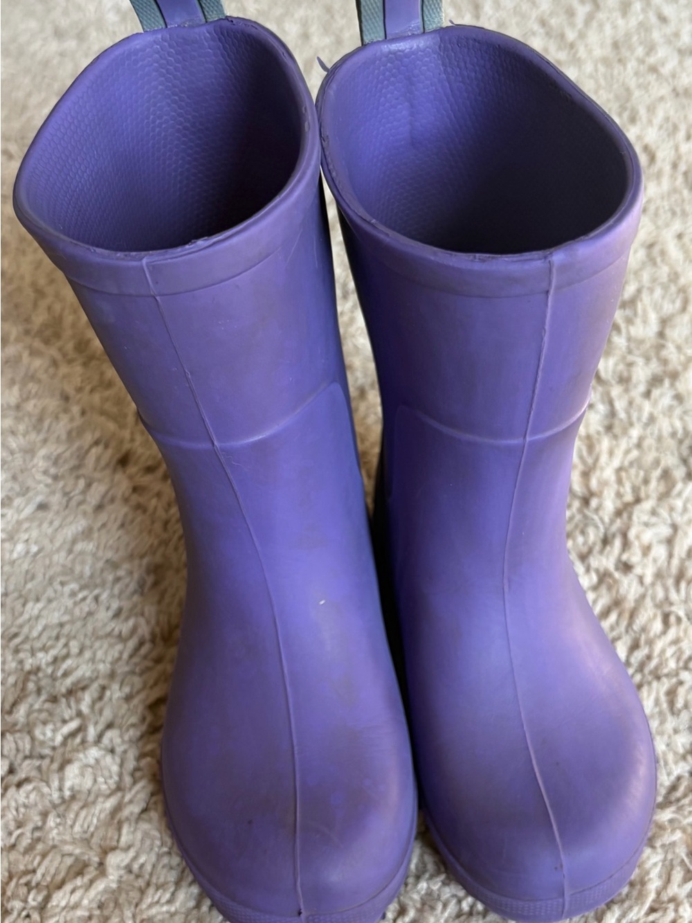 Totes Everywear Kids Purple Rain Boots Size 5-6